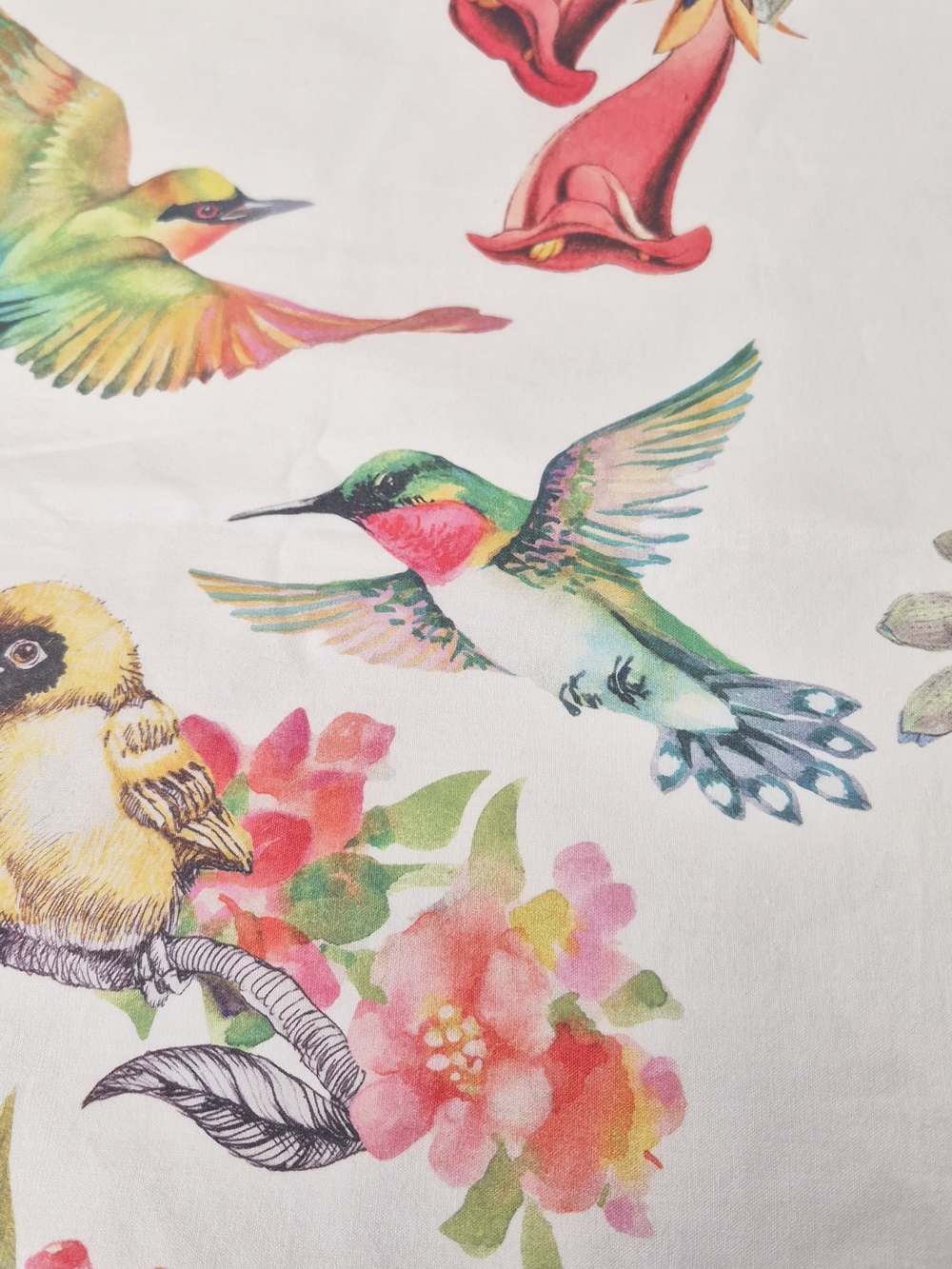 Michel Design Works Bird Song Hunting Creek 60" Table Runner Vibrant Cotton - Picture 2 of 12